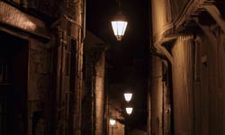 Medieval narrow street