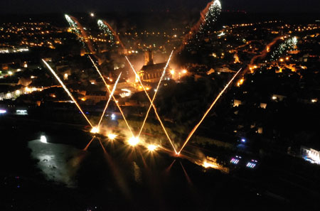 Auxerre fireworks