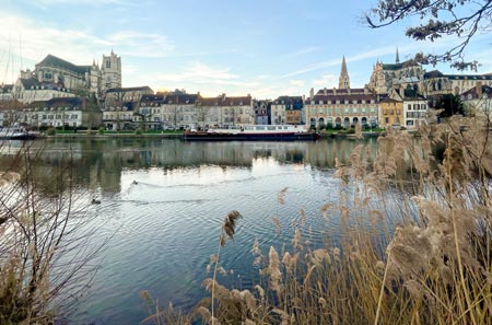 Winter in Auxerre