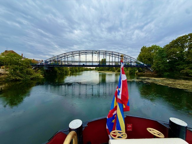 A memorable moment during the Luciole cruise