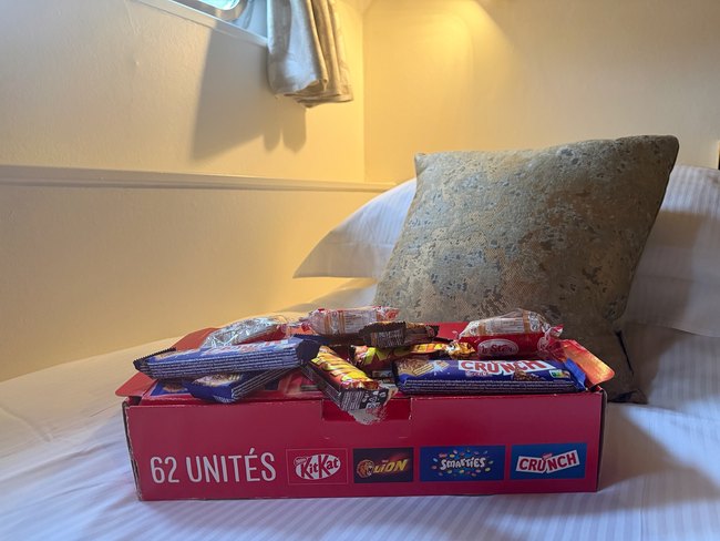 Treasure treats aboard the Luciole