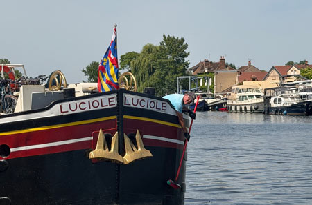 Winter work on the Luciole