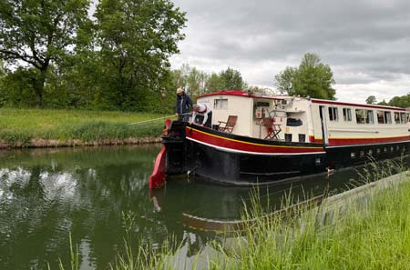 Winter work on the Luciole