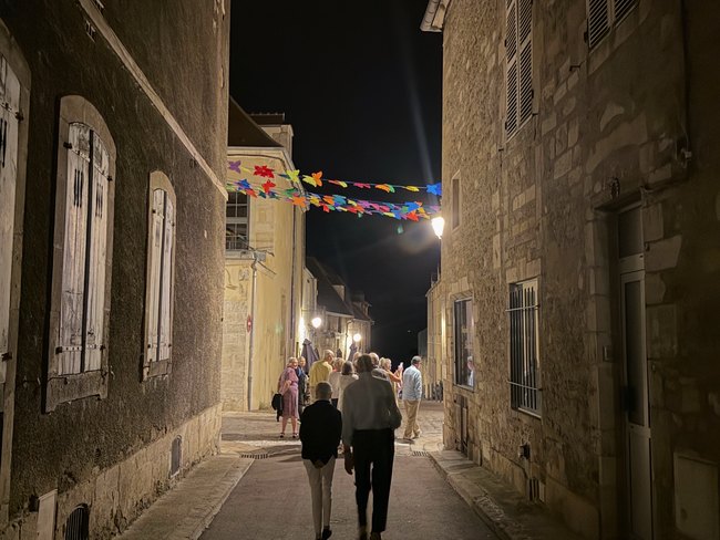 Evening walk through Avallon