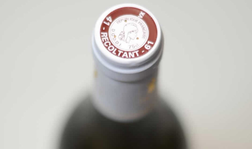wine bottle top