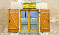 french window shutters