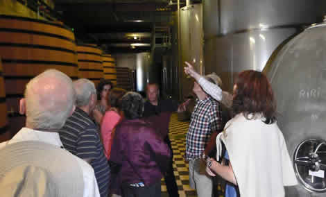 Chablis wine distillation vats