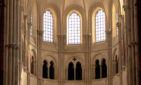 Gothic section of Vezelay
