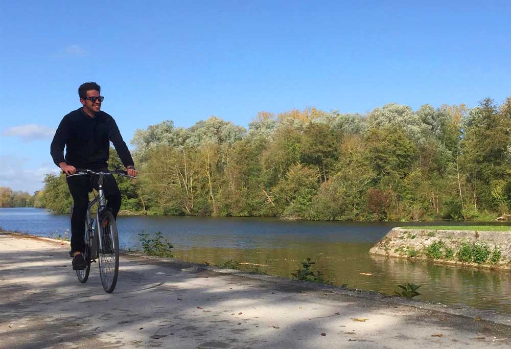 Bike riding
